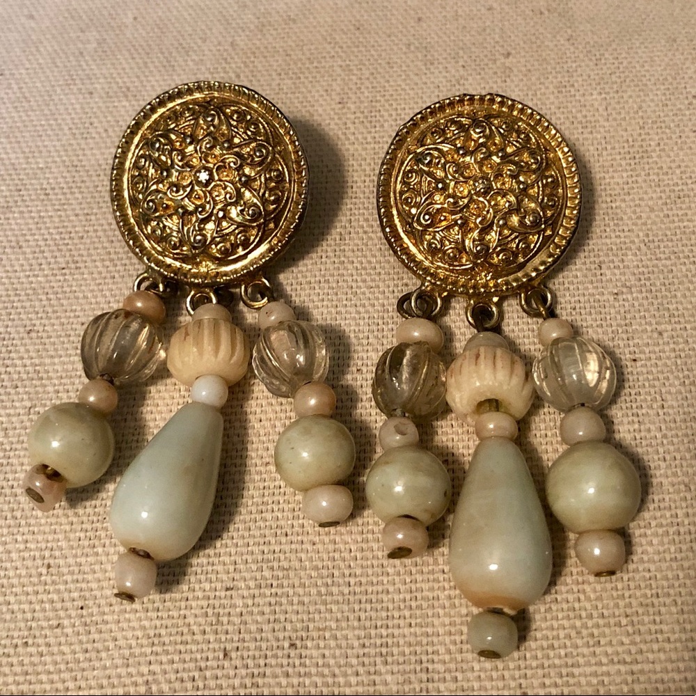 Vintage Long Drop Earring
